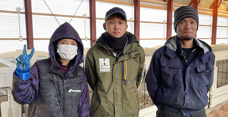 先輩たち・3ショット